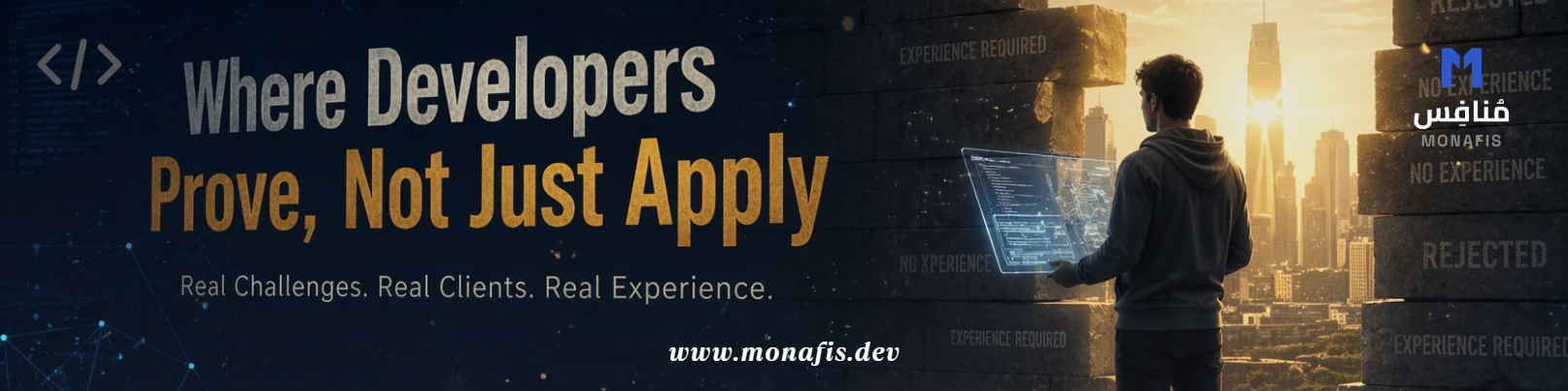 Monafis — Where Developers Prove, Not Just Apply